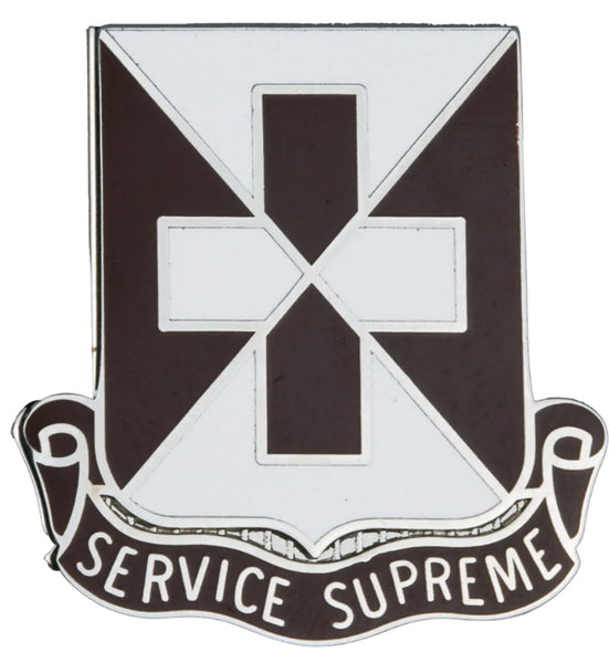 US Army 106th Medical Battalion Mississippi National Guard Unit Crest - Service Supreme