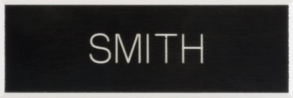 Navy Name Plate