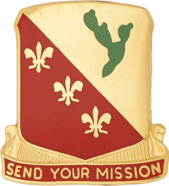 129th Field Artillery Unit Crest - Send Your Mission