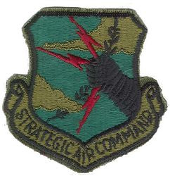 Strategic Air Command Subdued Patch