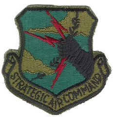 Strategic Air Command Subdued Patch