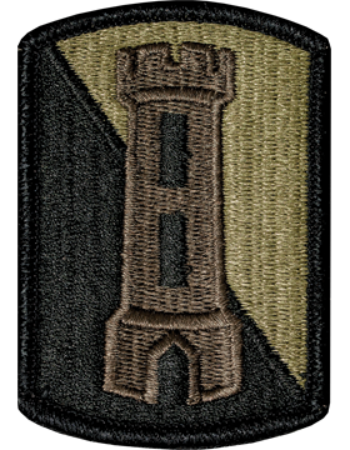 168th Engineer Brigade OCP Uniform Patch