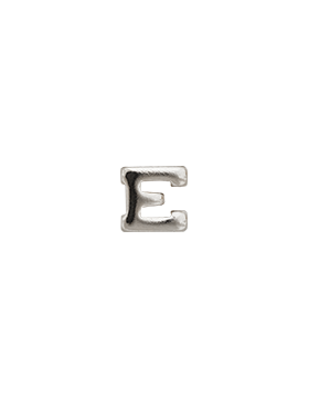 Navy E Silver Ribbon Device by Saunders Military Insignia