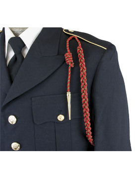 Belgian Fourragere Uniform Shoulder Cord