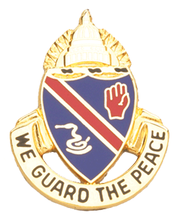 US Army 372nd Military Police Battalion Unit Crest