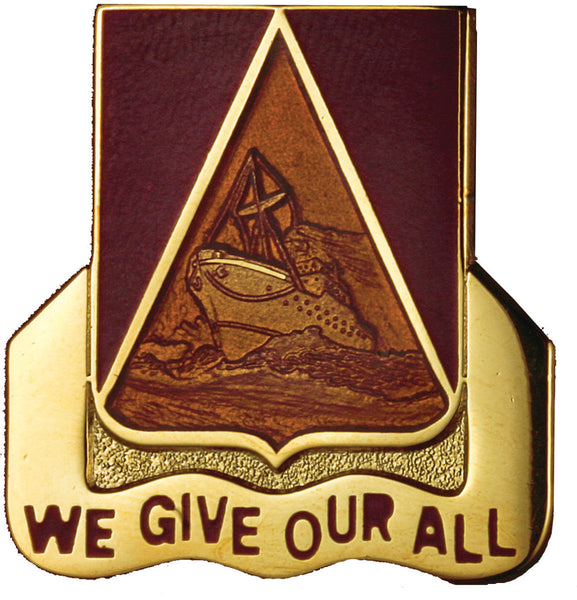 385th Transportation Battalion Unit Crest