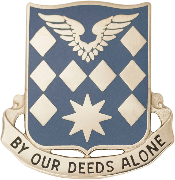 US Army 504th Aviation Battalion Unit Crest — USA-Made to Military Specifications