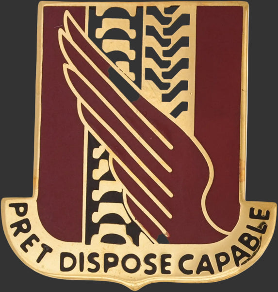 US Army 519th Support Battalion Unit Crest