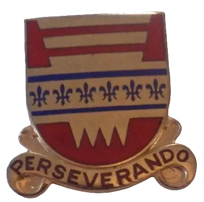 726th Maintenance Battalion Unit Crest - Perseverando - Massachusetts National Guard