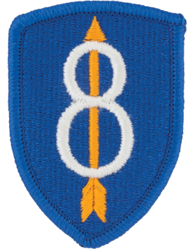 8th Infantry Division Full Color Patch