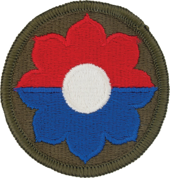 9th Infantry Division Patch