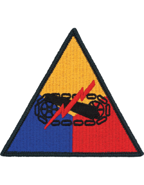 Armored Headquarters Color Patch