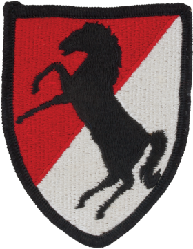 11th Armored Cavalry Full Color Patch