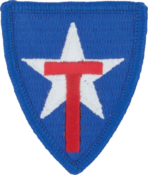 Texas State Guard Full Color Patch with Velcro backing