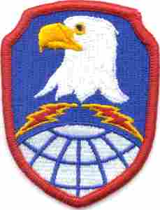 Space and Strategic Defense Command Full Color Patch by Saunders Military Insignia