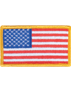 American Flag reverse Patch by Saunders Military Insignia