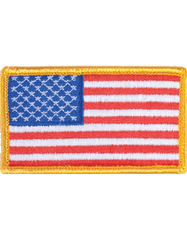 American Flag reverse Patch by Saunders Military Insignia