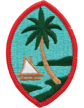 Guam National Guard Full Color Uniform Patch