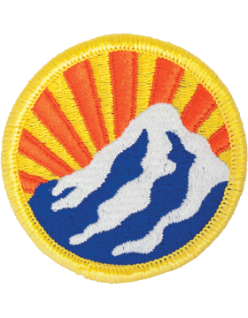 Montana Army National Guard Full Color Uniform Patch