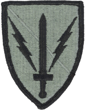 201st Battlefield Surveilllance Brigade Army ACU Patch with Velcro by Saunders Military Insignia