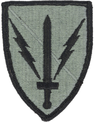 201st Battlefield Surveilllance Brigade Army ACU Patch with Velcro by Saunders Military Insignia
