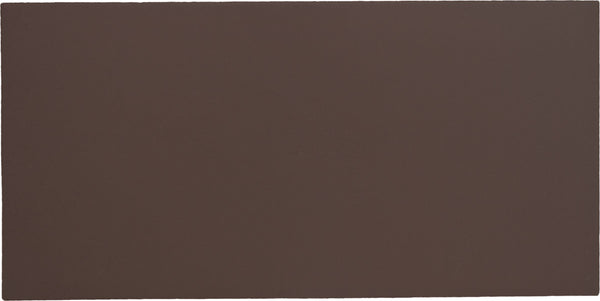 Brown Leather Name Tag With Plain Backing