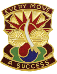US Army 3rd Transportation Battalion Unit Crest