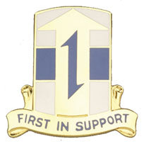 US Army 21st Sustainment Command Unit Crest by Saunders Military Insignia