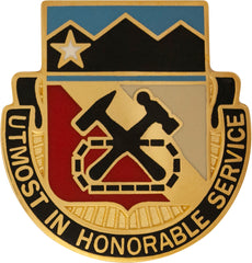 121st Support Battalion unit crest