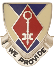 US Army 75th Support Battalion Unit Crest by Saunders Military Insignia