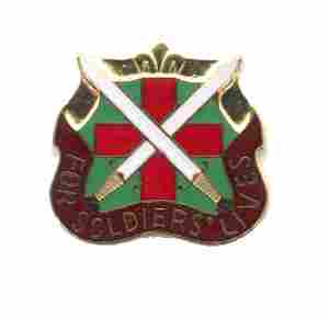 US Army 85th Combat Support Hospital Unit Crest