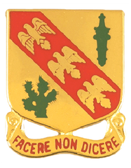 107th Armored Cavalry Unit Crest by Saunders Military Insignia