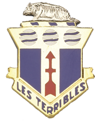 US Army 128th Infantry ARNG Unit Crest by Saunders Military Insignia