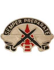 US Army Special Operations Command Europe unit crest by Saunders Military Insignia