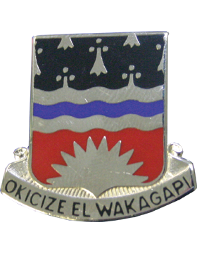 US Army 164th Engineer Battalion Unit Crest
