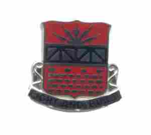 216th Engineer Battalion Unit Crest by Saunders Military Insignia