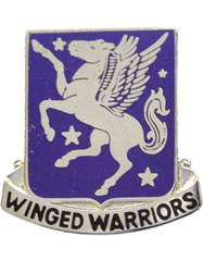 US Army 228th Aviation Battalion Unit Crest by Saunders Military Insignia