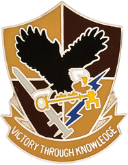 706th Military Intelligence Unit Crest by Saunders Military Insignia
