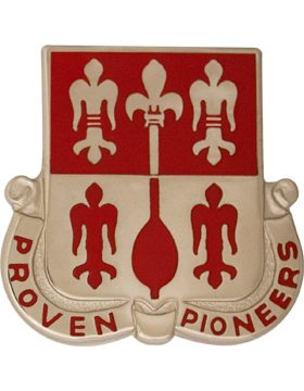 US Army 299th Engineer Battalion Unit Crest