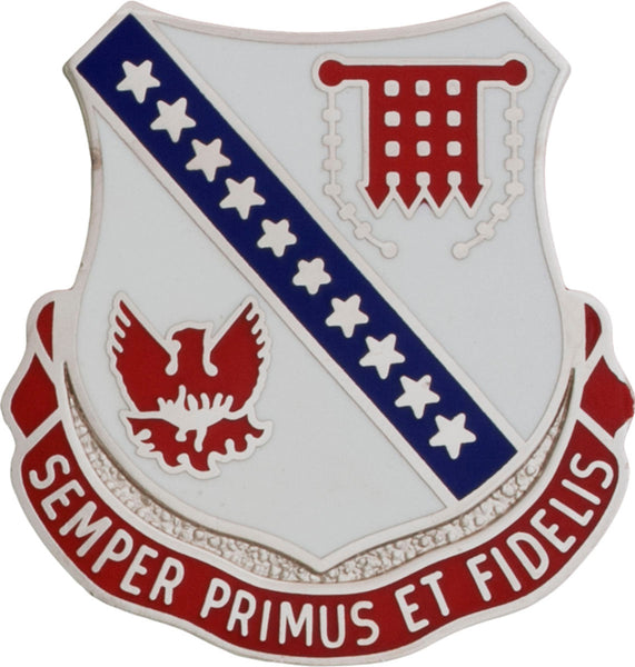 240th Regiment Maine National Guard Unit Crest
