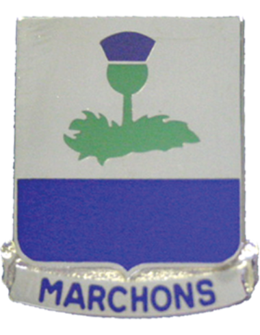 US Army 338th Regiment Advanced Infantry Training Unit Crest