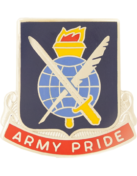 369th Adjutant General Unit Crest by Saunders Military Insignia