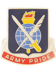 369th Adjutant General Unit Crest by Saunders Military Insignia