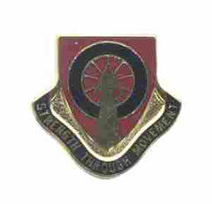 US Army 450th Transportation Battalion Unit Crest