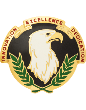 Acquisition Support Center Unit Crest Right Facing