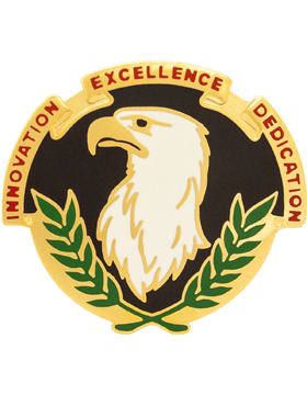 Acquisition Support Center Unit Crest Left Facing