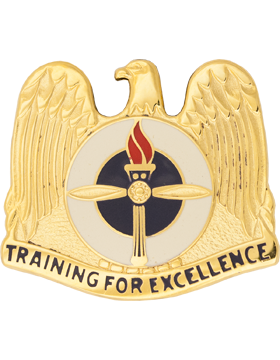 Aviation Training Site Unit Crest Left Facing