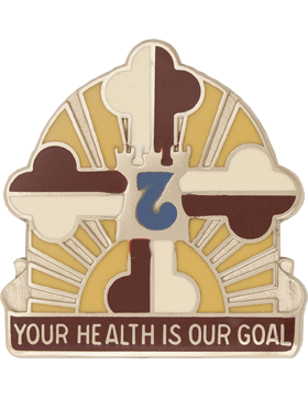 US Army Medical Department Aberdeen Proving Grounds Unit Crest by Saunders Military Insignia