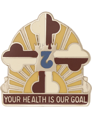 US Army Medical Department Aberdeen Proving Grounds Unit Crest by Saunders Military Insignia