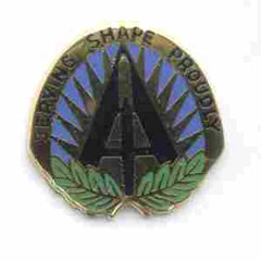 US Army Supreme Headquarters Allied Powers Europe Unit Crest by Saunders Military Insignia